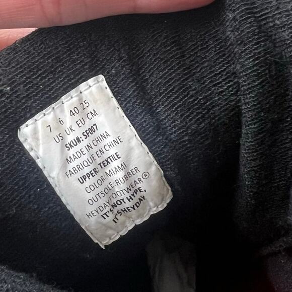 Heyday Sneakers 7 Women Bodybuilding Hip Hop High Top Blue Gray Coral Athletic - Picture 9 of 10